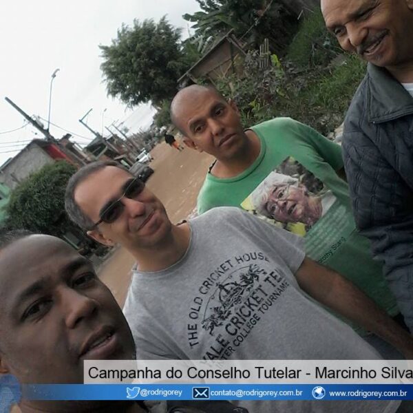 Campanha do Conselho Tutelar com Marcinho Silva.