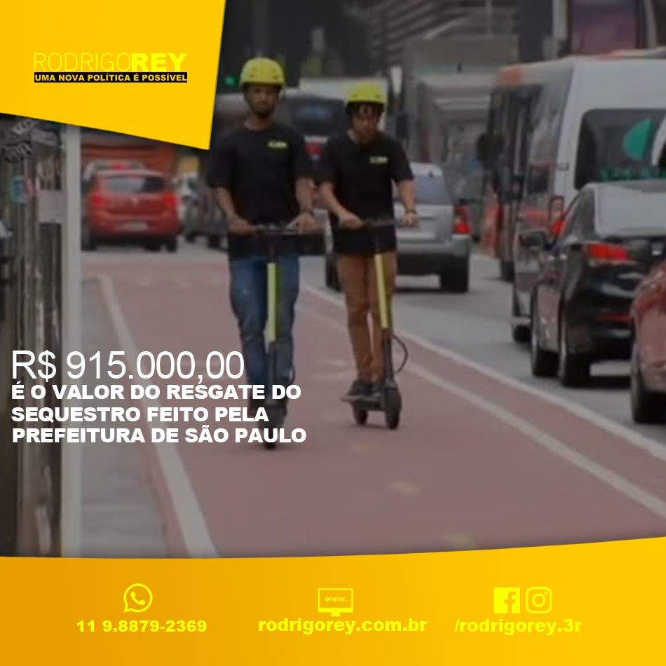 You are currently viewing Sequestro dos patinetes pela prefeitura de São Paulo